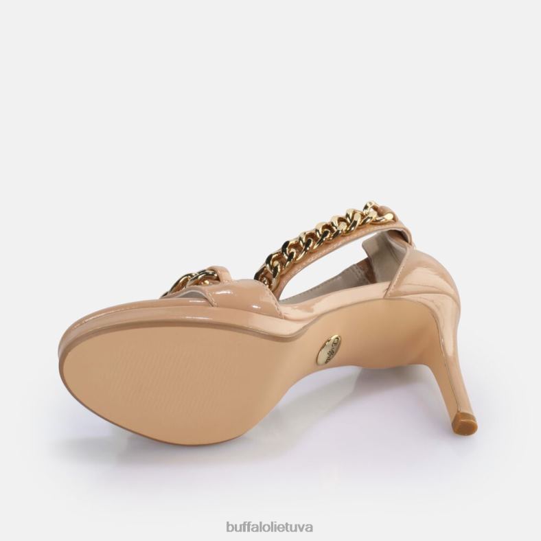 Serena grandininiai sandalai su kulnais veganai Buffalo skaistalai4D4XB309 |sandalai