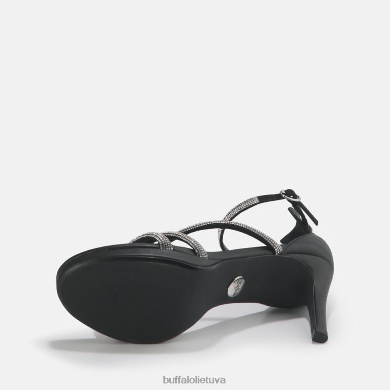 Serena shine sandalai veganai Buffalo juodas4D4XB625 |sandalai