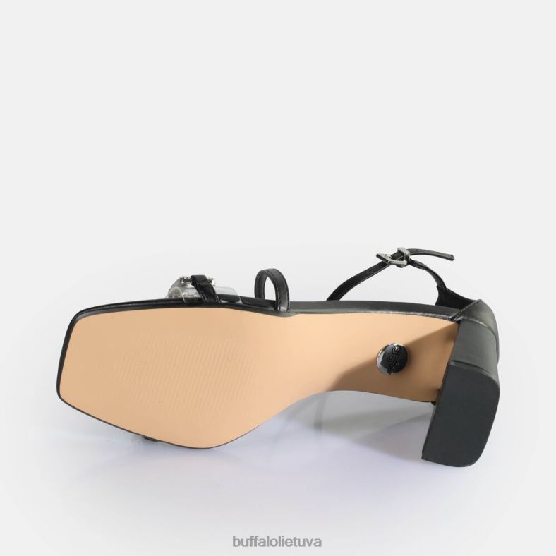 balandis glam kulniuku sandalai vegan Buffalo juodas4D4XB86 |sandalai