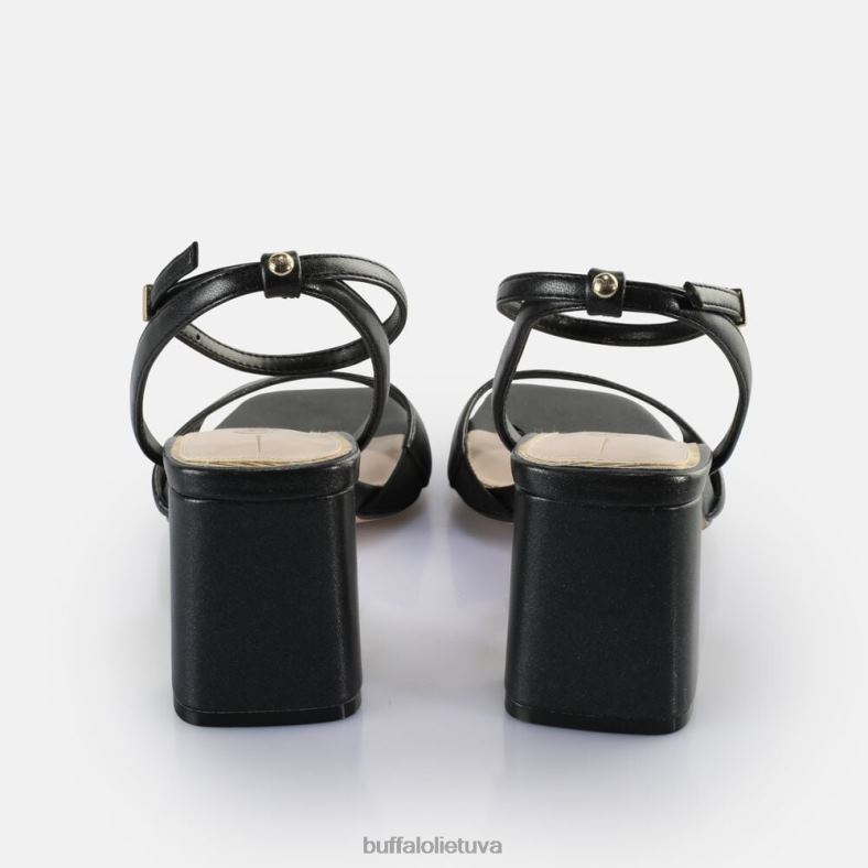 balandis tvarkingas basutes su kulnais vegan Buffalo perlas juodas4D4XB245 |sandalai