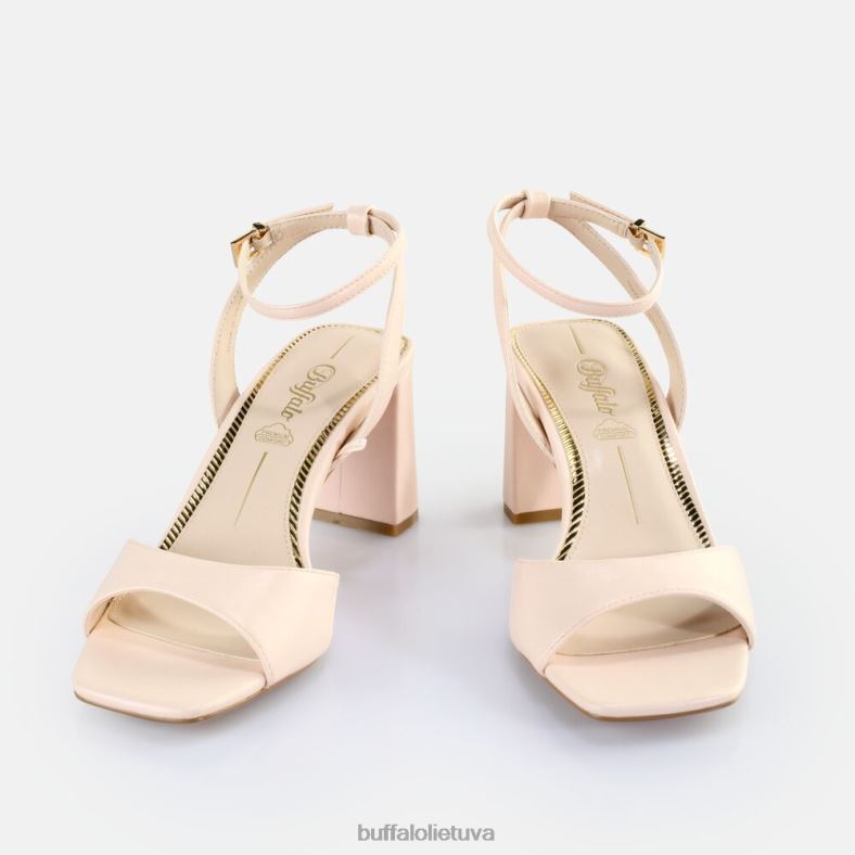 balandis tvarkingas basutes su kulnais vegan Buffalo perlinė šviesi rožė4D4XB247 |sandalai