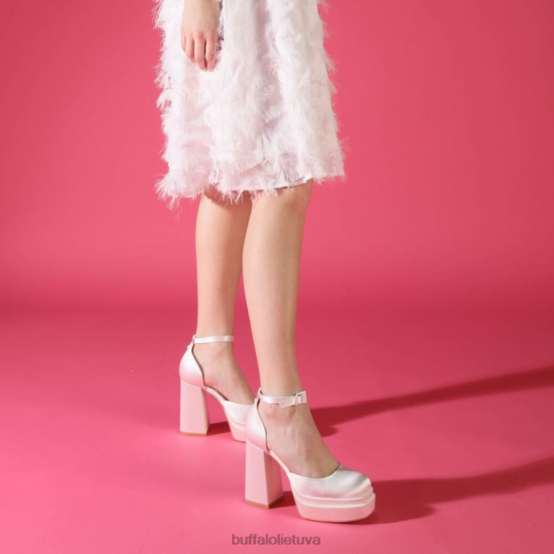 bonny dorsay basutės su kulnais Buffalo dramblio kaulo4D4XB197 |sandalai