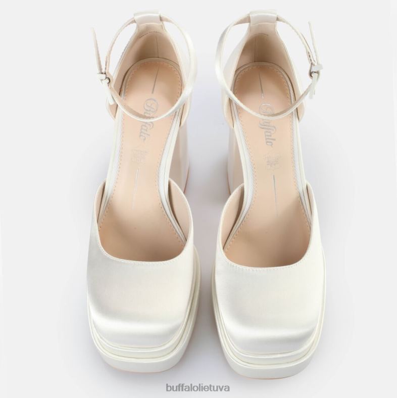 bonny dorsay basutės su kulnais Buffalo dramblio kaulo4D4XB197 |sandalai