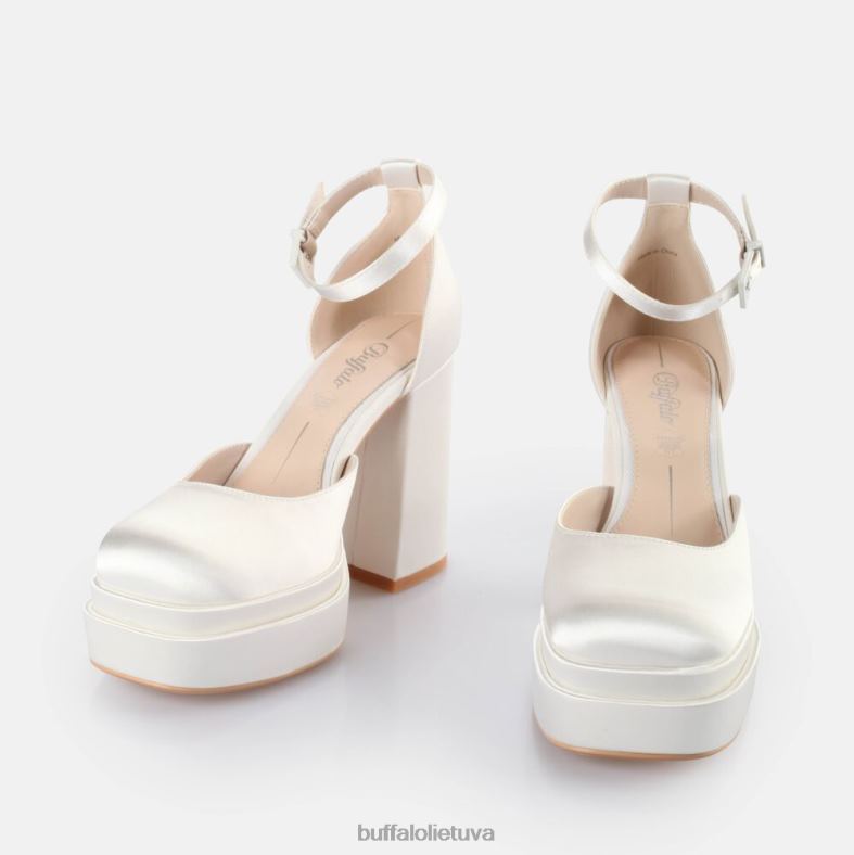 bonny dorsay basutės su kulnais Buffalo dramblio kaulo4D4XB197 |sandalai