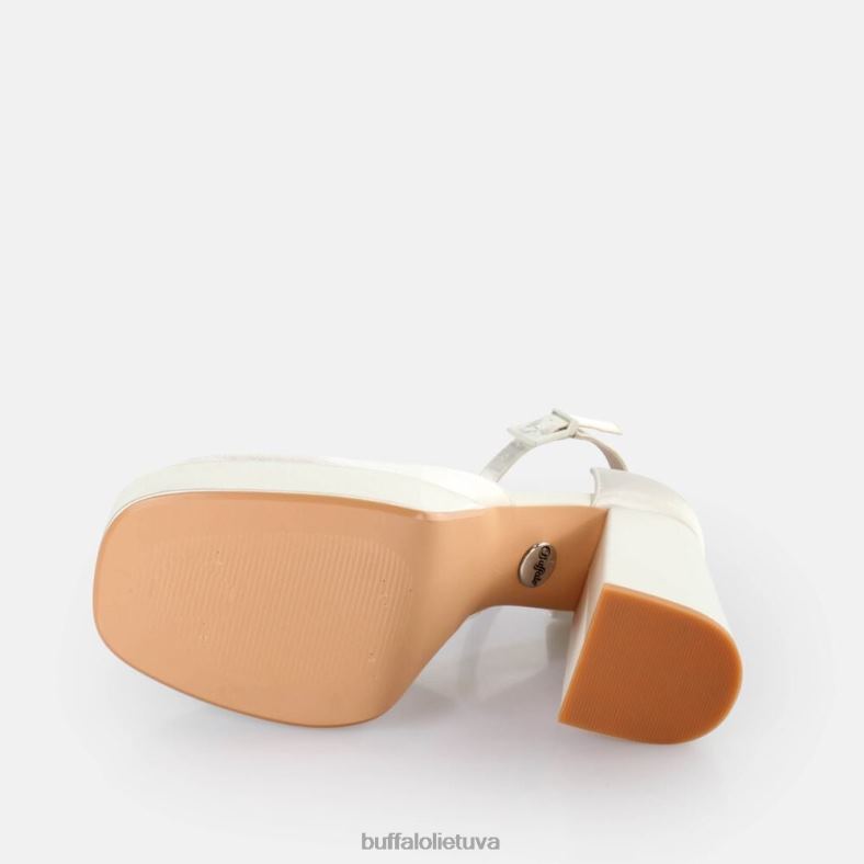 bonny dorsay basutės su kulnais Buffalo dramblio kaulo4D4XB197 |sandalai