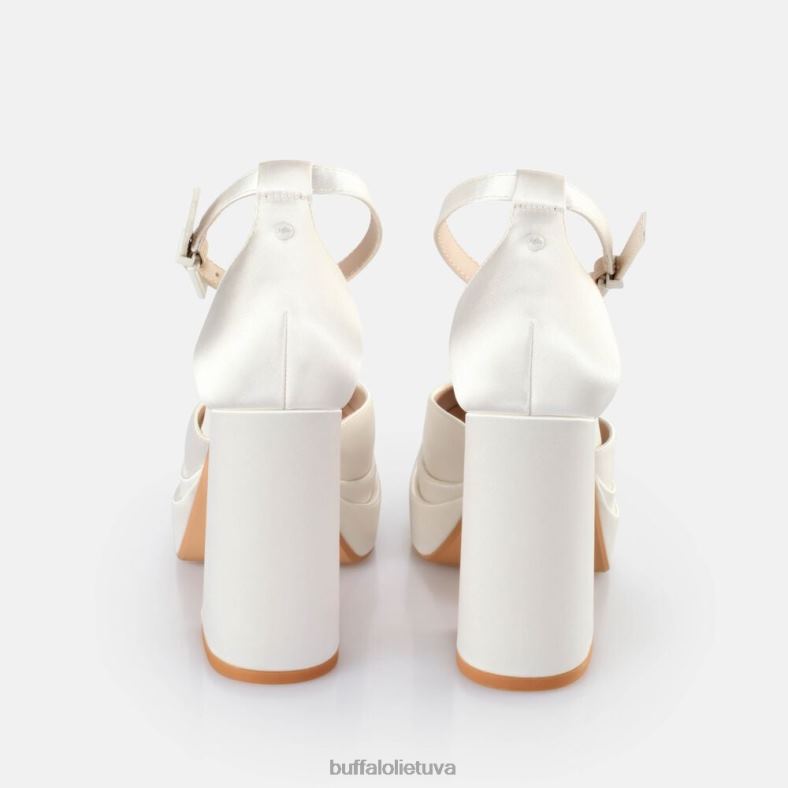 bonny dorsay basutės su kulnais Buffalo dramblio kaulo4D4XB197 |sandalai