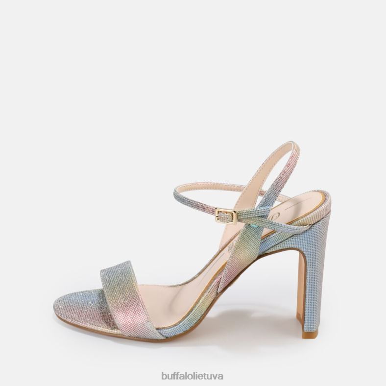 džinsai tvarkingi aukštakulniai sandalai veganiški Buffalo įvairiaspalvis4D4XB37 |sandalai
