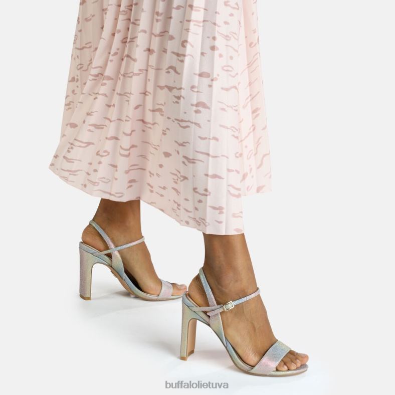 džinsai tvarkingi aukštakulniai sandalai veganiški Buffalo įvairiaspalvis4D4XB37 |sandalai