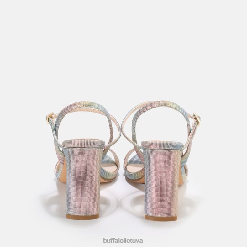džinsai tvarkingi aukštakulniai sandalai veganiški Buffalo įvairiaspalvis4D4XB37 |sandalai