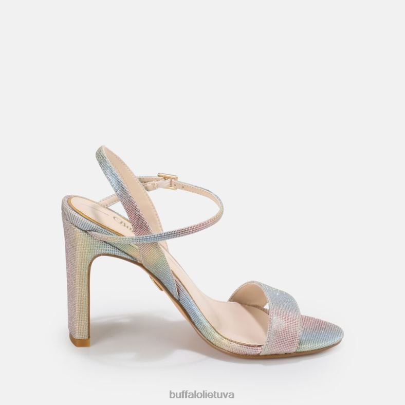 džinsai tvarkingi aukštakulniai sandalai veganiški Buffalo įvairiaspalvis4D4XB37 |sandalai