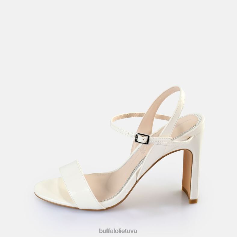 džinsai tvarkingi sandalai su kulnais veganiški Buffalo baltas4D4XB40 |sandalai