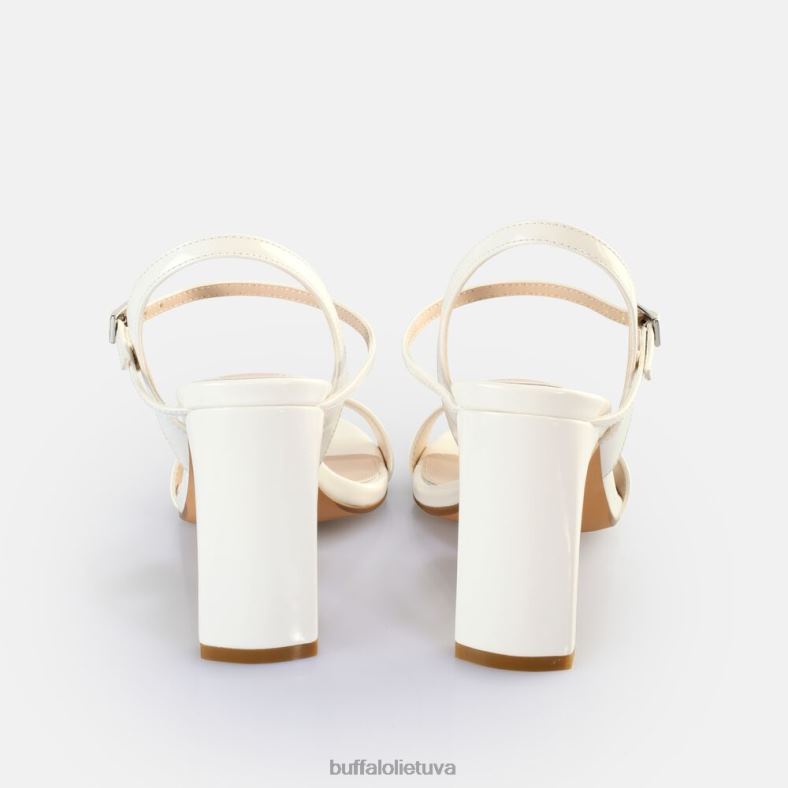 džinsai tvarkingi sandalai su kulnais veganiški Buffalo baltas4D4XB40 |sandalai