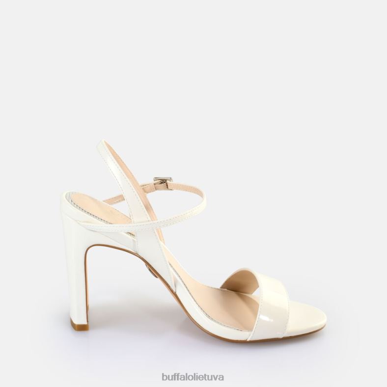 džinsai tvarkingi sandalai su kulnais veganiški Buffalo baltas4D4XB40 |sandalai