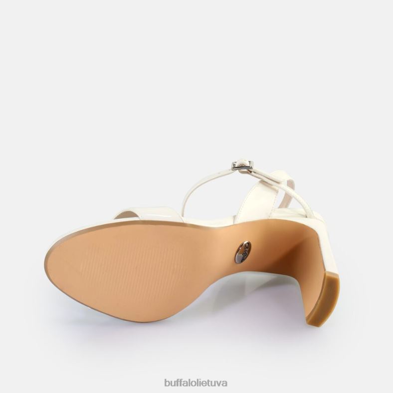 džinsai tvarkingi sandalai su kulnais veganiški Buffalo baltas4D4XB40 |sandalai