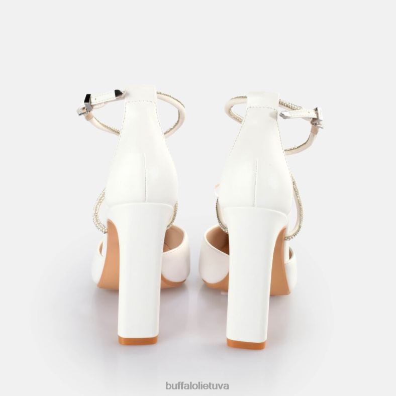judy shine sandalai su kulnais Buffalo baltas4D4XB631 |sandalai
