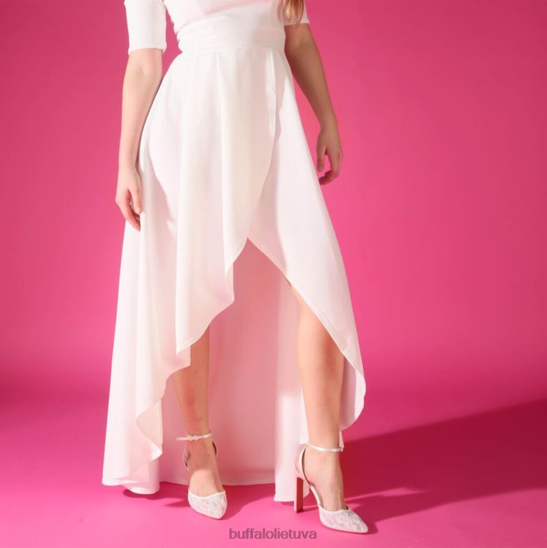 judy vamp sandalai su kulnais Buffalo baltas4D4XB523 |sandalai