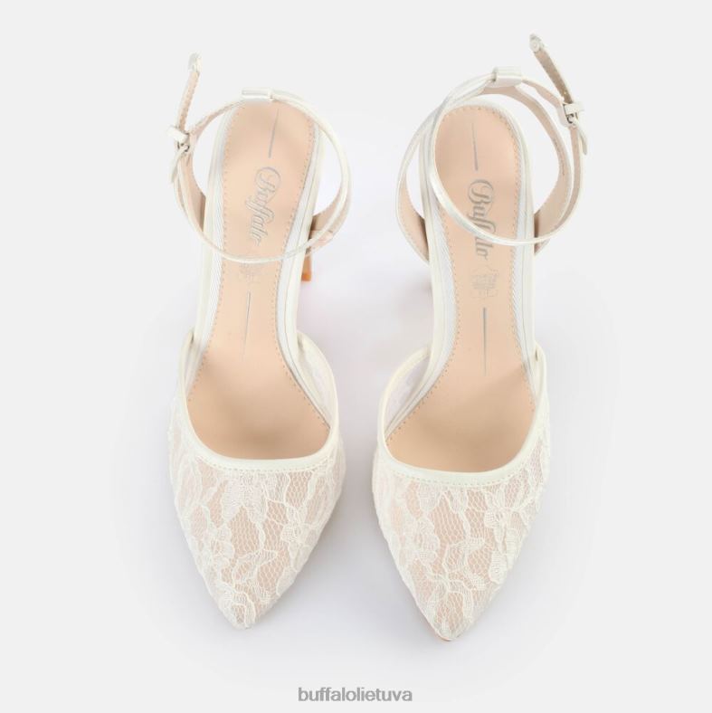 judy vamp sandalai su kulnais Buffalo baltas4D4XB523 |sandalai