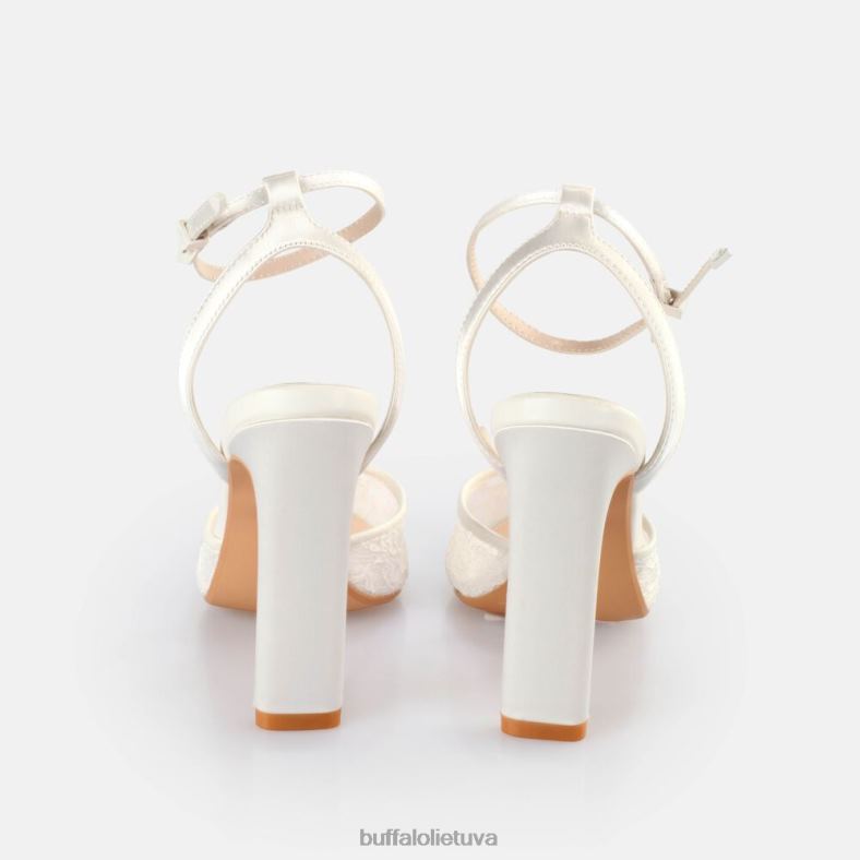 judy vamp sandalai su kulnais Buffalo baltas4D4XB523 |sandalai