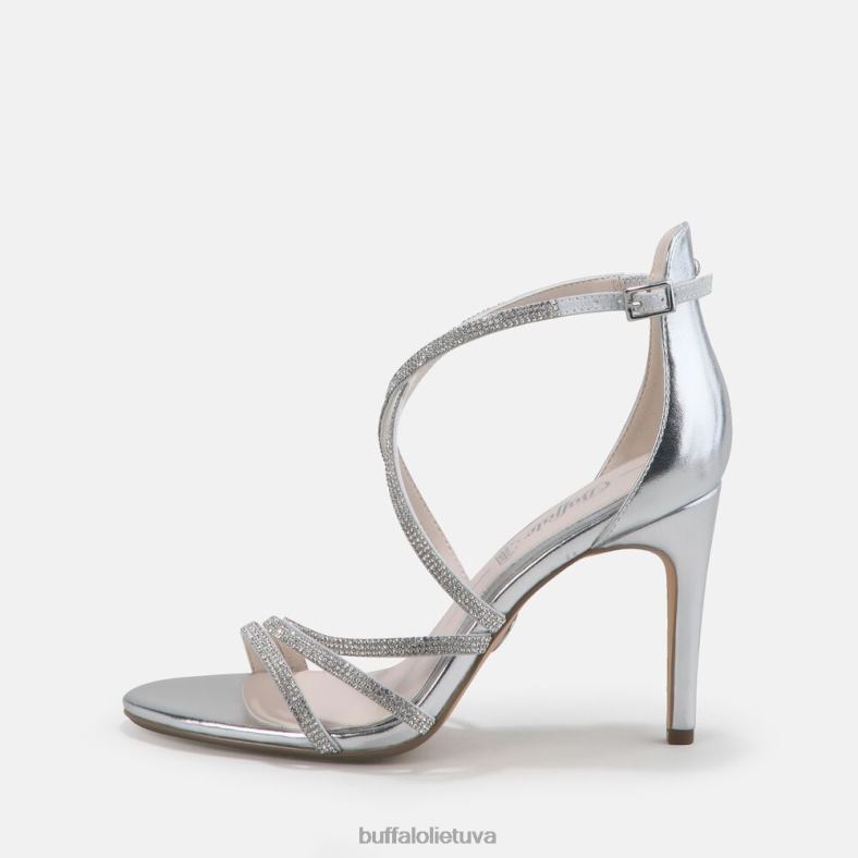 makai 2 pakulniai sandalai vegan Buffalo sidabras4D4XB493 |sandalai