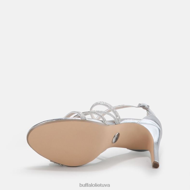 makai 2 pakulniai sandalai vegan Buffalo sidabras4D4XB493 |sandalai