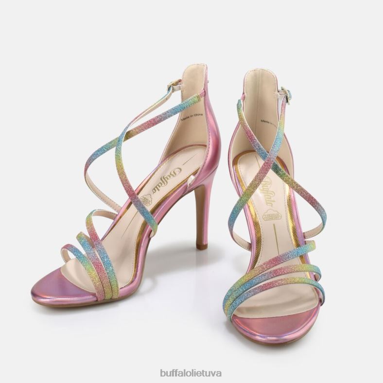 makai 2 pakulniai sandalai vegan Buffalo vaivorykštė4D4XB495 |sandalai