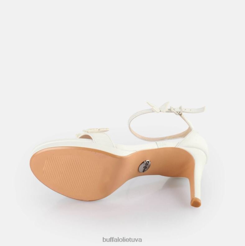 marijos butterfly basutės su kulnais Buffalo baltas4D4XB278 |sandalai