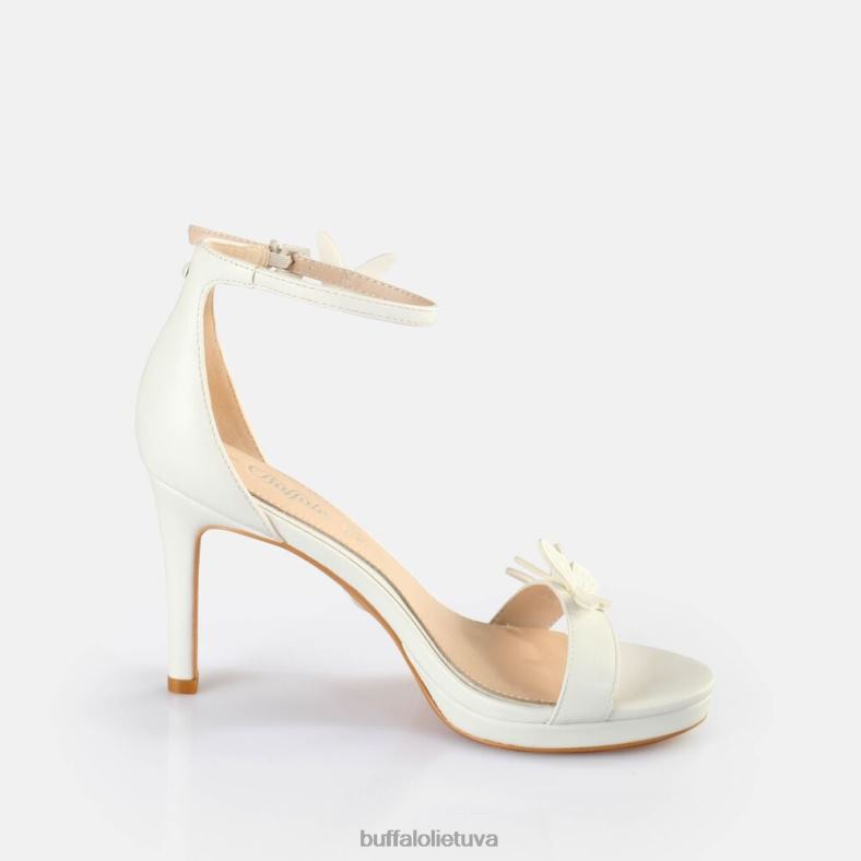 marijos butterfly basutės su kulnais Buffalo baltas4D4XB278 |sandalai