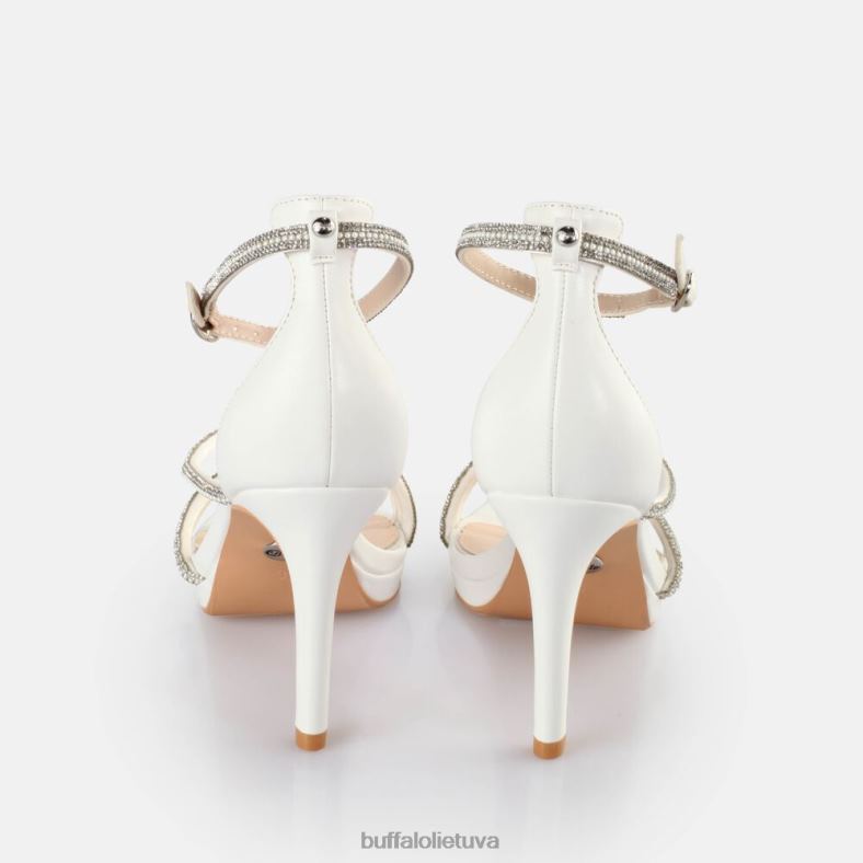 mary shine sandalai su kulnais Buffalo baltas4D4XB569 |sandalai