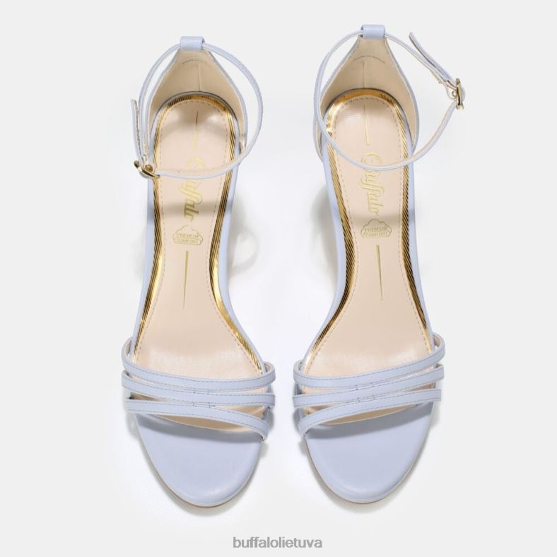 melissa aukštakulniai sandalai veganai Buffalo šviesiai mėlynas4D4XB828 |sandalai