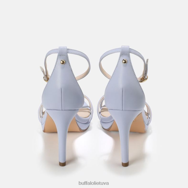 melissa aukštakulniai sandalai veganai Buffalo šviesiai mėlynas4D4XB828 |sandalai