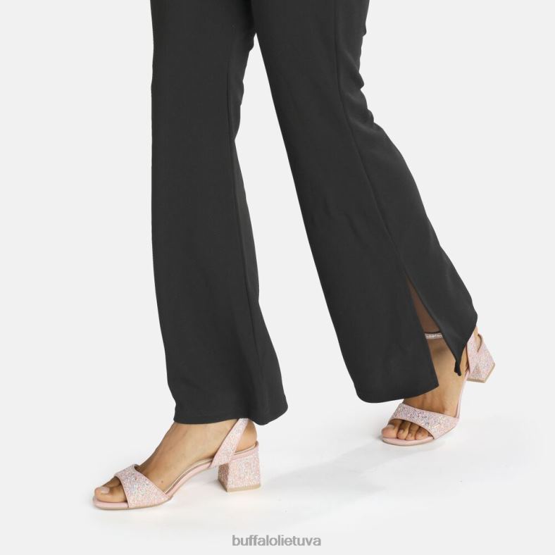 rainelle veganiškos basutės su dirželiu Buffalo rožinis4D4XB530 |sandalai