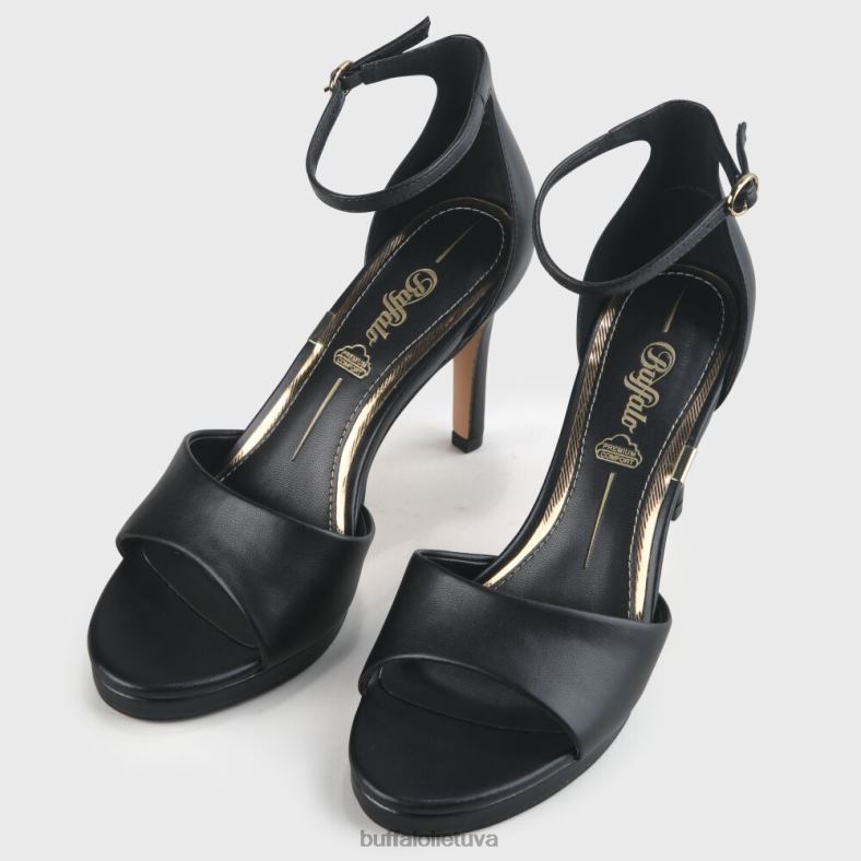 ronja sandal heel imi nappa Buffalo juodas4D4XB170 |sandalai