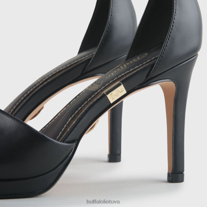 ronja sandal heel imi nappa Buffalo juodas4D4XB170 |sandalai