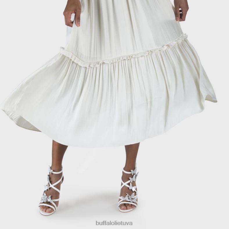 yana sandalas su kulkšnies dirželiu Buffalo dramblio kaulo4D4XB669 |sandalai