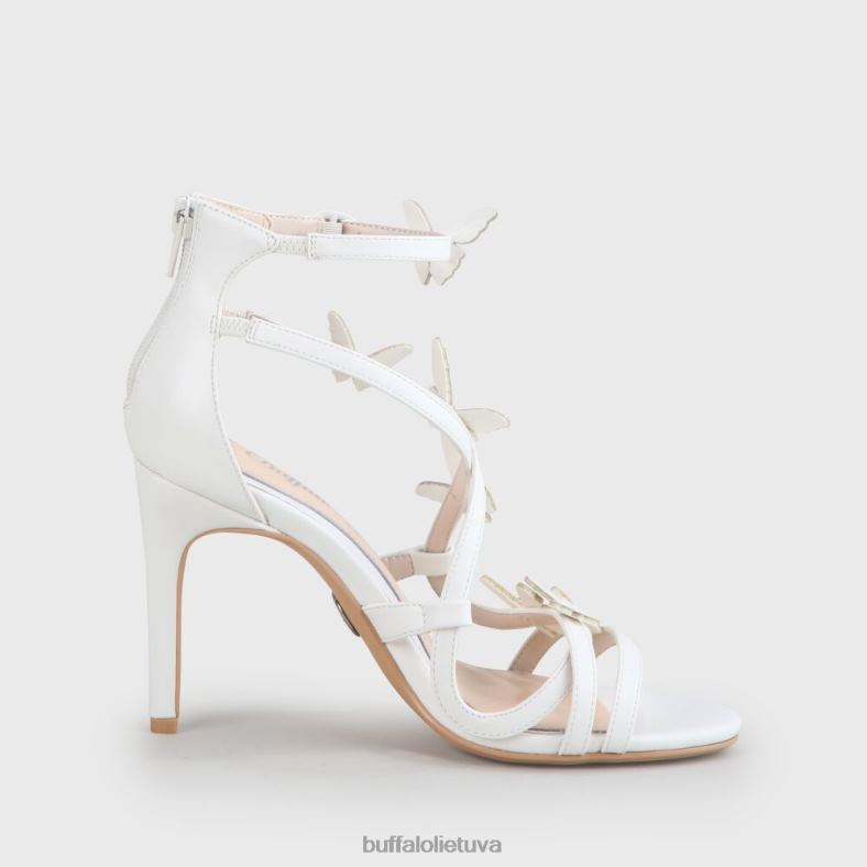 yana sandalas su kulkšnies dirželiu Buffalo dramblio kaulo4D4XB669 |sandalai
