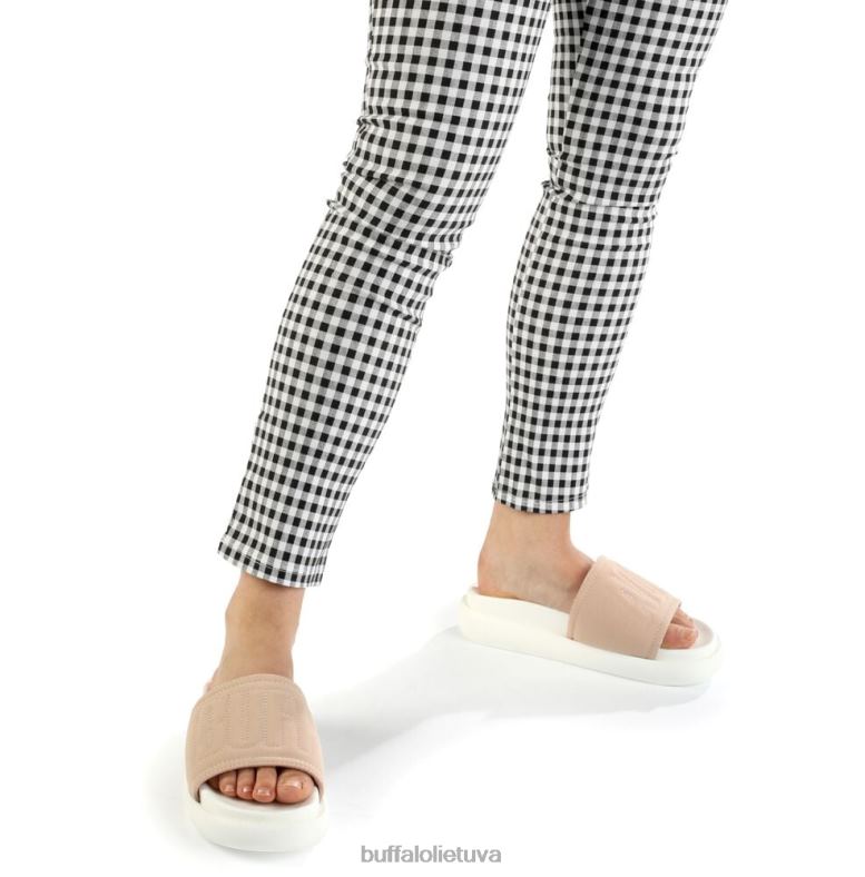 Rey platforminiai sandalai veganiškas nubukas Buffalo rožė4D4XB844 |skaidrių