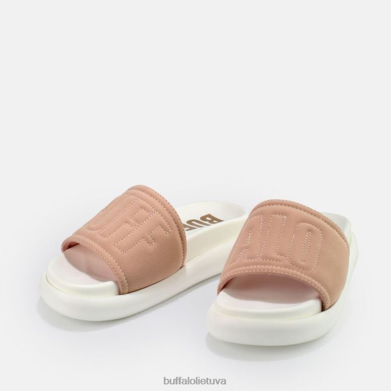 Rey platforminiai sandalai veganiškas nubukas Buffalo rožė4D4XB844 |skaidrių