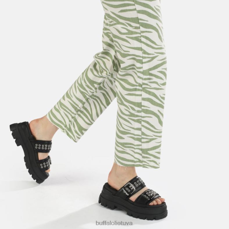 aspha loop platforminės basutės veganiškos Buffalo juodas4D4XB886 |skaidrių