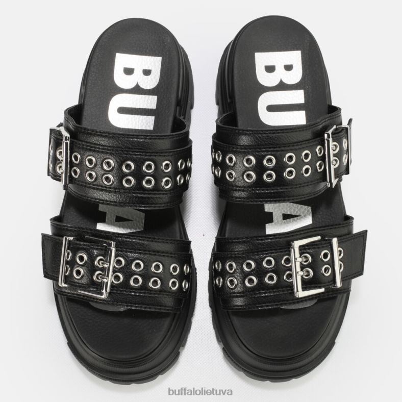 aspha loop platforminės basutės veganiškos Buffalo juodas4D4XB886 |skaidrių