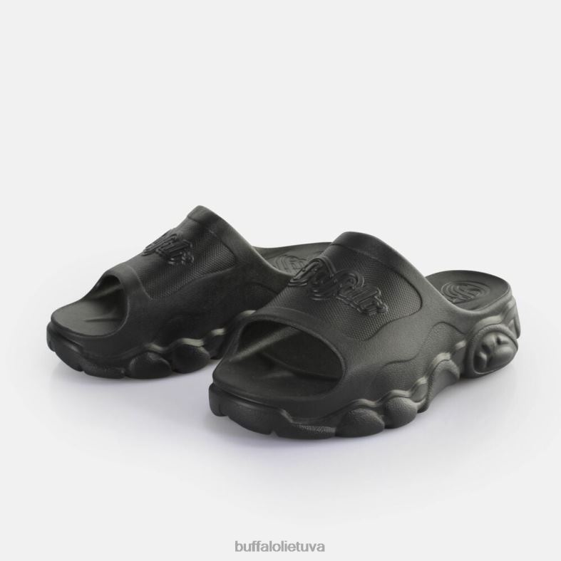 cld slide veganiškas Buffalo juodas4D4XB293 |skaidrių