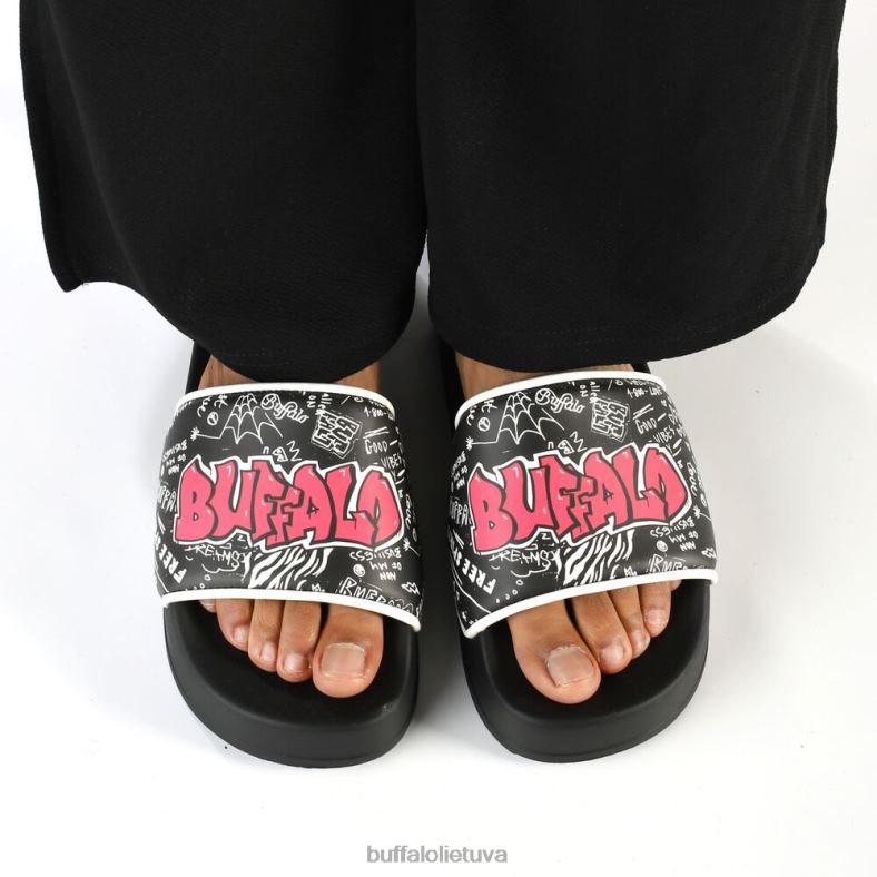 ežero graffiti platformos čiuožykla veganiška Buffalo juodas4D4XB183 |skaidrių