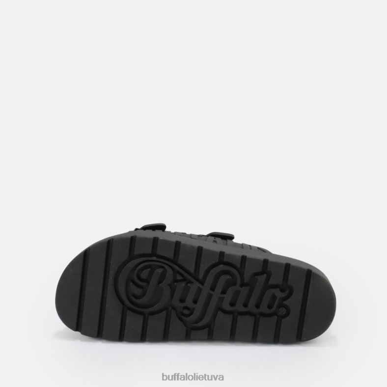 eve sol platforminės basutės veganiškos Buffalo juodas4D4XB248 |skaidrių