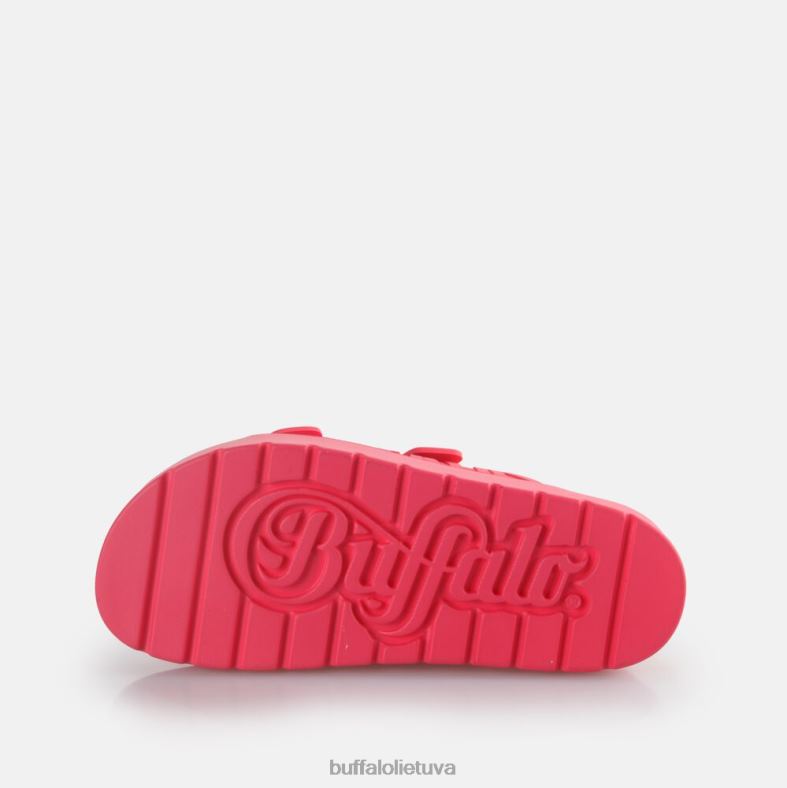 eve sol platformos slide veganas Buffalo ryški rausva spalva4D4XB132 |skaidrių