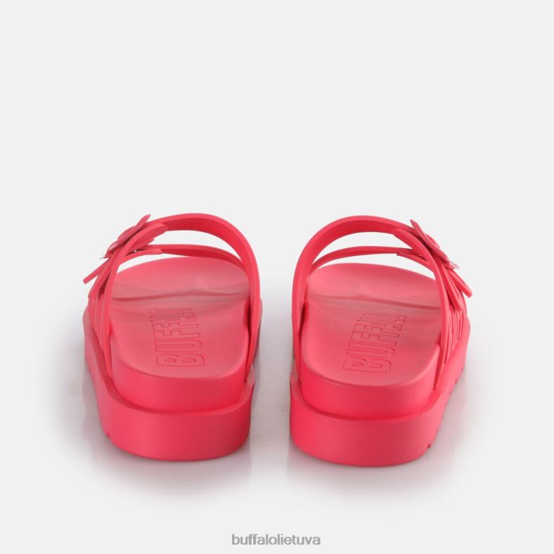 eve sol platformos slide veganas Buffalo ryški rausva spalva4D4XB132 |skaidrių