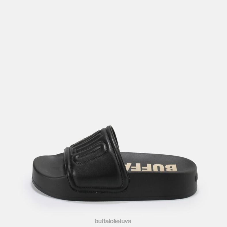 lake quilt platform sandalai vegan Buffalo juodas4D4XB796 |skaidrių