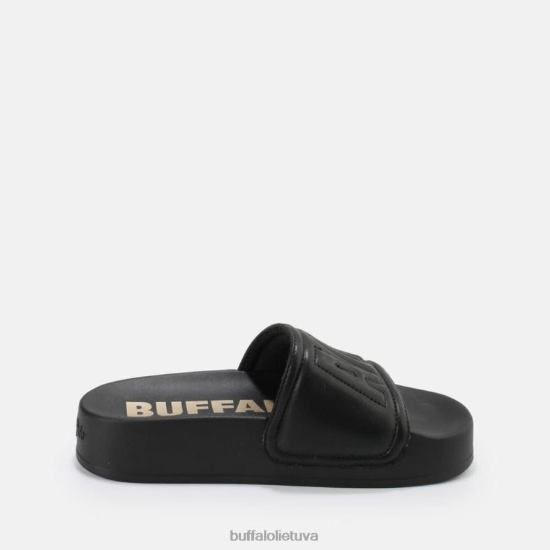 lake quilt platform sandalai vegan Buffalo juodas4D4XB796 |skaidrių