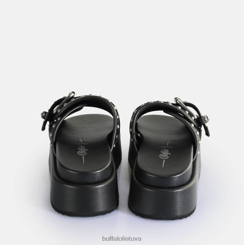 noa rock slide platformos basutės veganiškos Buffalo juodas4D4XB156 |skaidrių