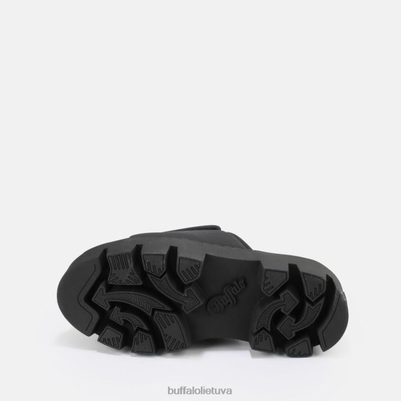 raven tec-sld sandalai veganai Buffalo juodas4D4XB729 |skaidrių