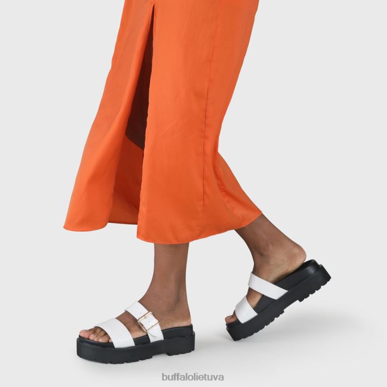 raya veganiškos basutės Buffalo baltas4D4XB577 |skaidrių