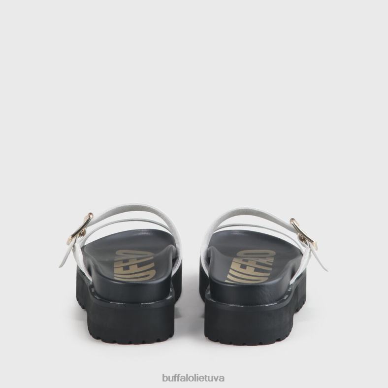 raya veganiškos basutės Buffalo baltas4D4XB577 |skaidrių